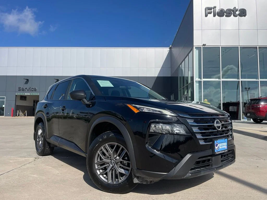 Certified Used 2025 Black Nissan S image 1