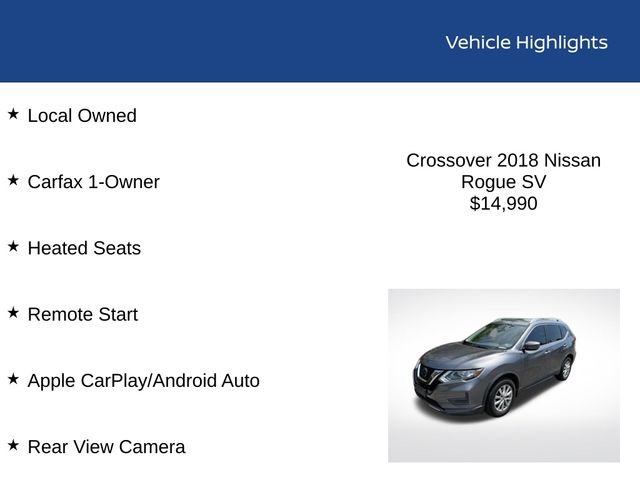 Used 2018 Gun Metallic Nissan SV image 2