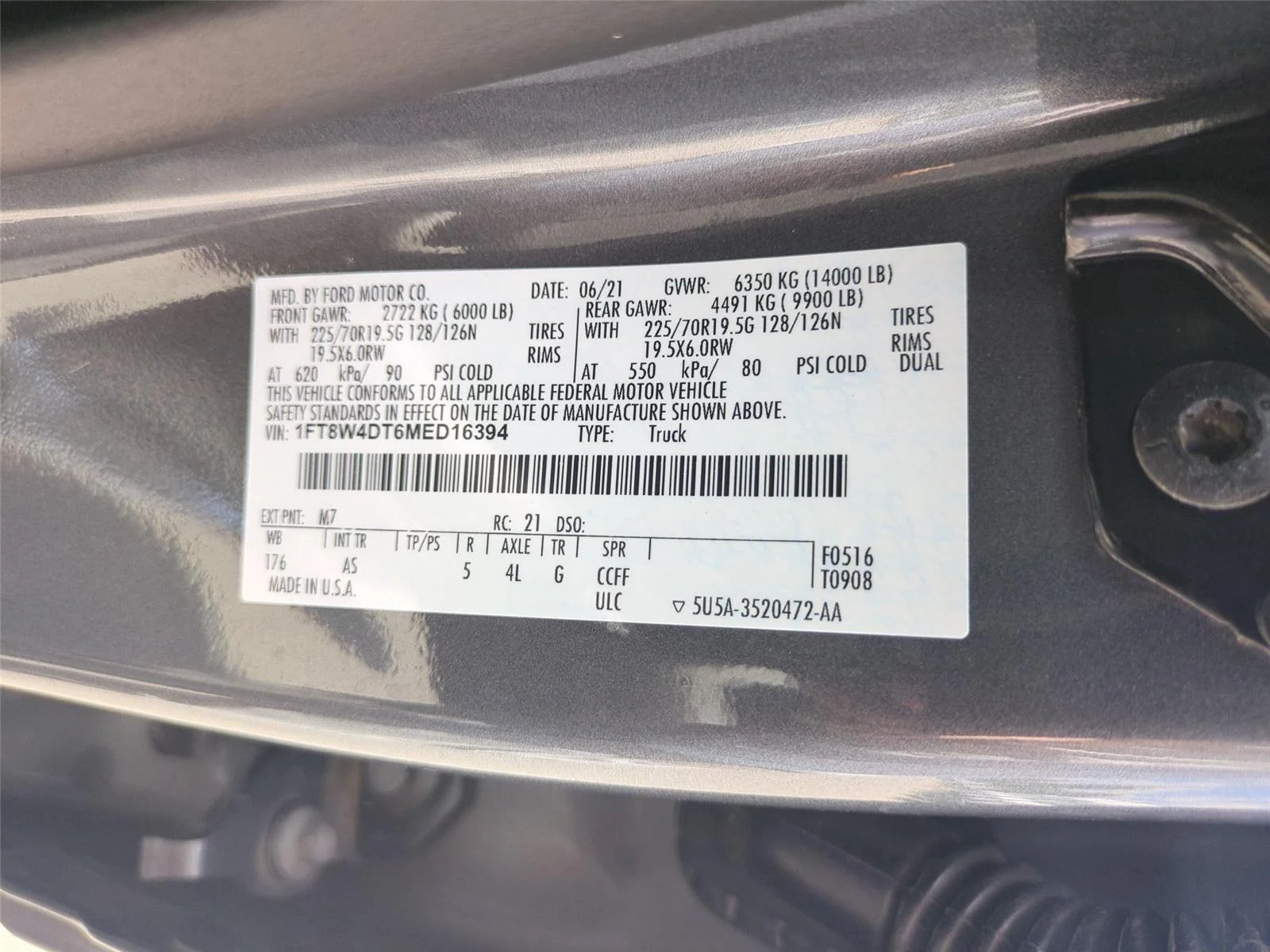 Used 2021 Carbonized Gray FORD  image 38