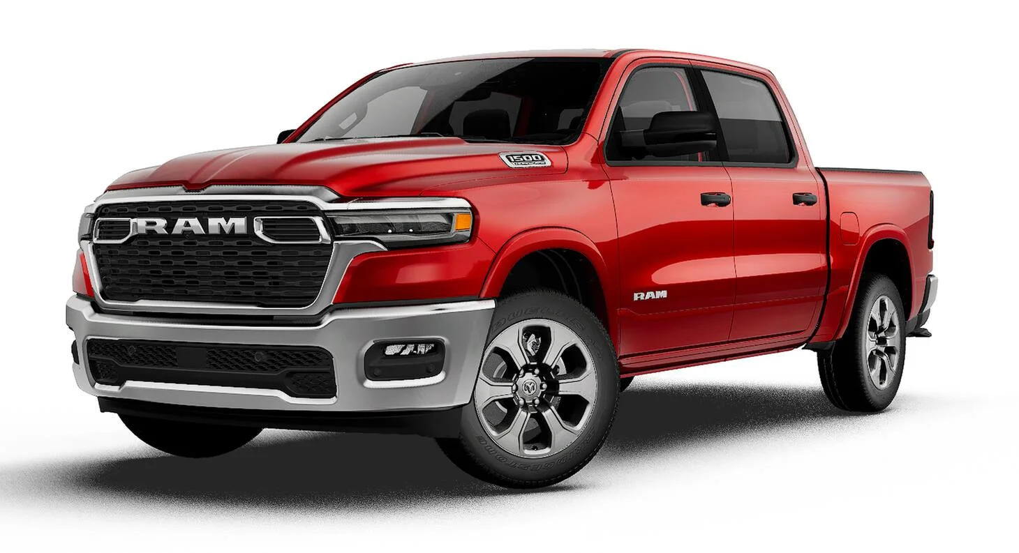 New 2027 Molten Red Pearl-Coat Exterior Paint RAM Big Horn/Lone Star image 27