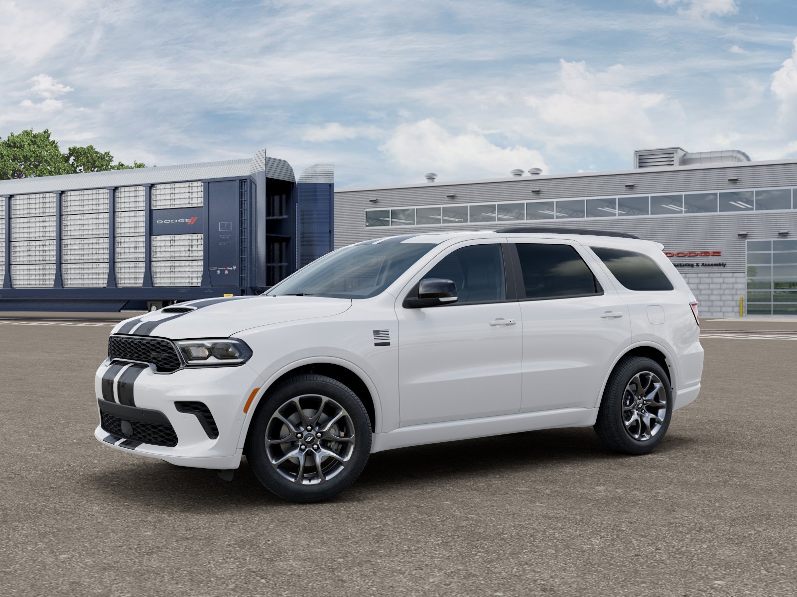 New 2026 White Knuckle Clear-Coat Exterior Paint Dodge GT Plus HEMI V8 image 1
