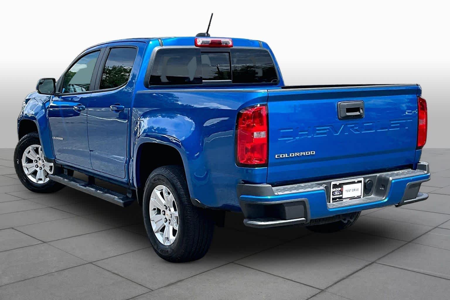 Certified Used 2022 Bright Blue Metallic Chevrolet 2WD LT image 12