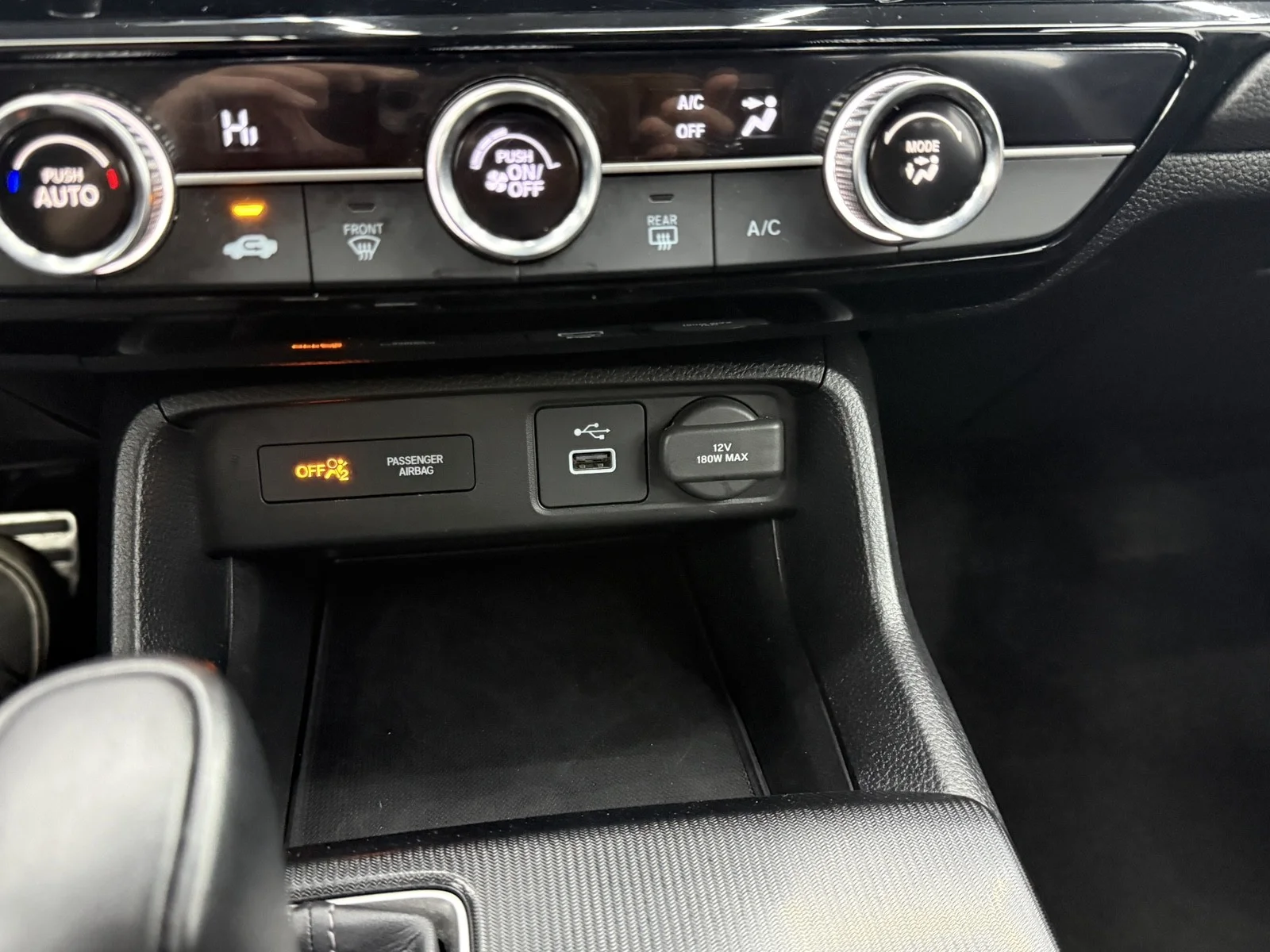 Used 2024 Platinum White Pearl Honda Sport CVT image 17