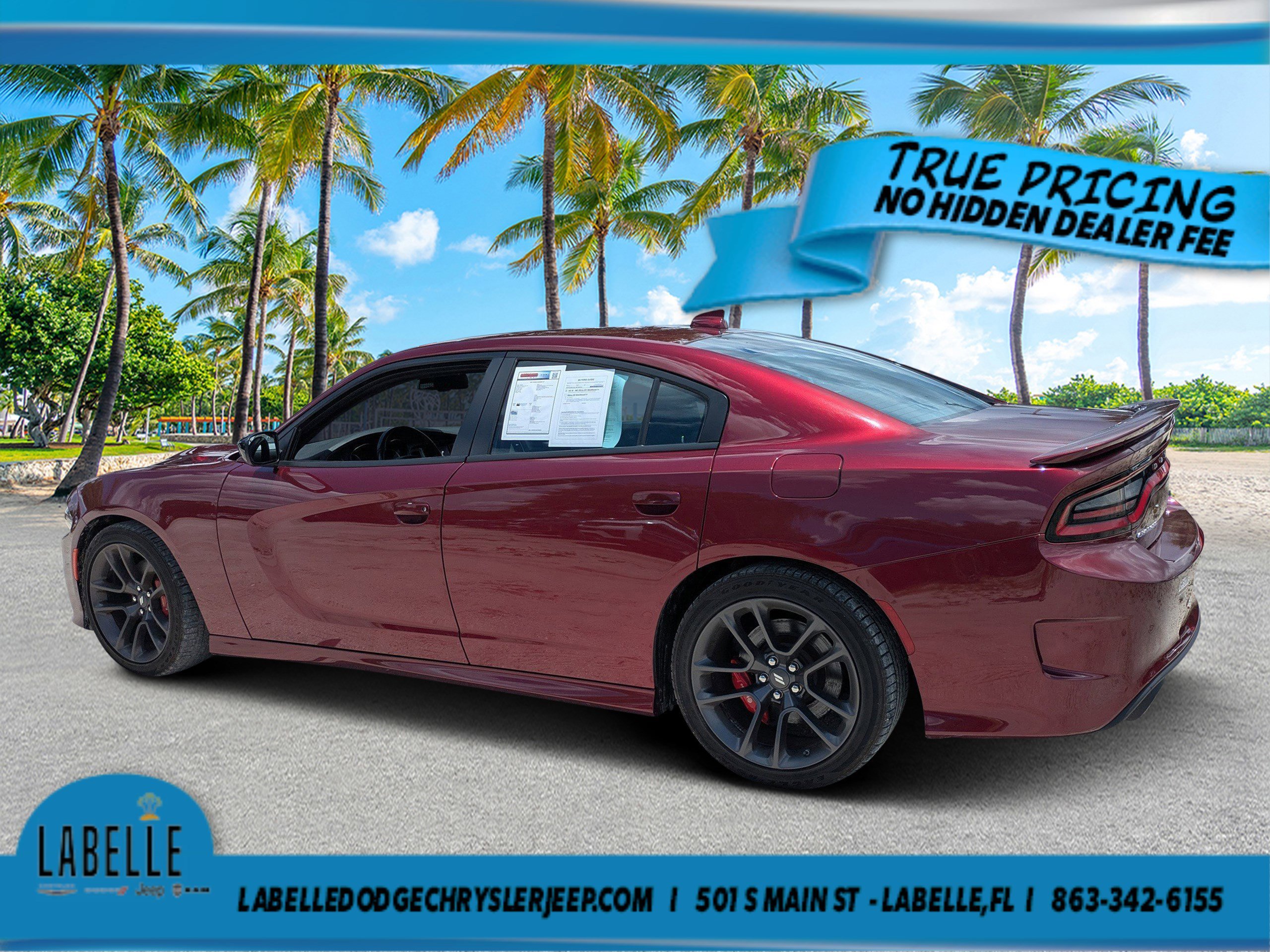Used 2023 Octane Red Pearlcoat Dodge GT image 5