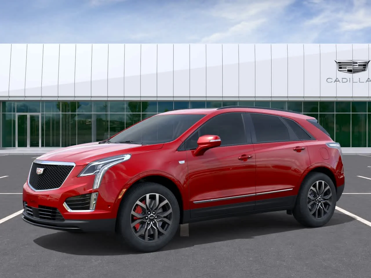 New 2026 Radiant Red Tintcoat Cadillac Sport image 2