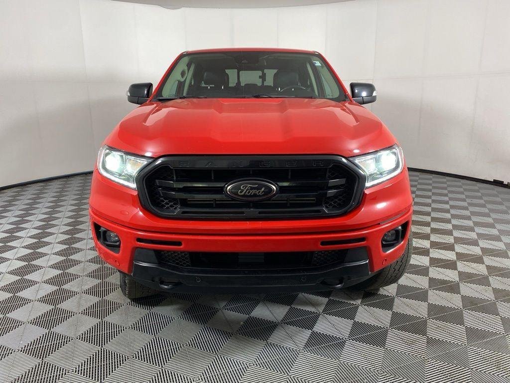 Used 2021 Rapid Red Metallic Tinted Clea Ford Lariat image 8