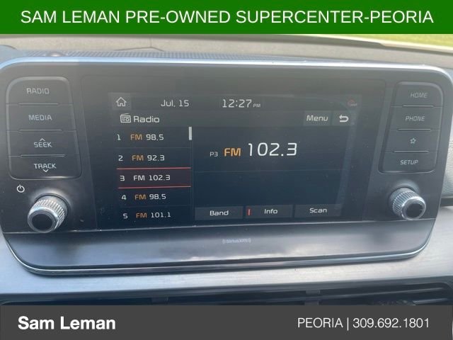 Used 2021 Black Kia LX image 8