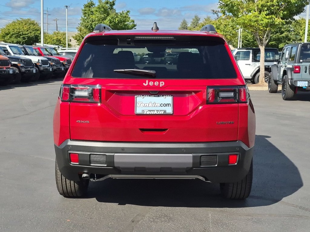 New 2026 Red Hot Pearl-Coat Exterior Paint Jeep Limited image 5