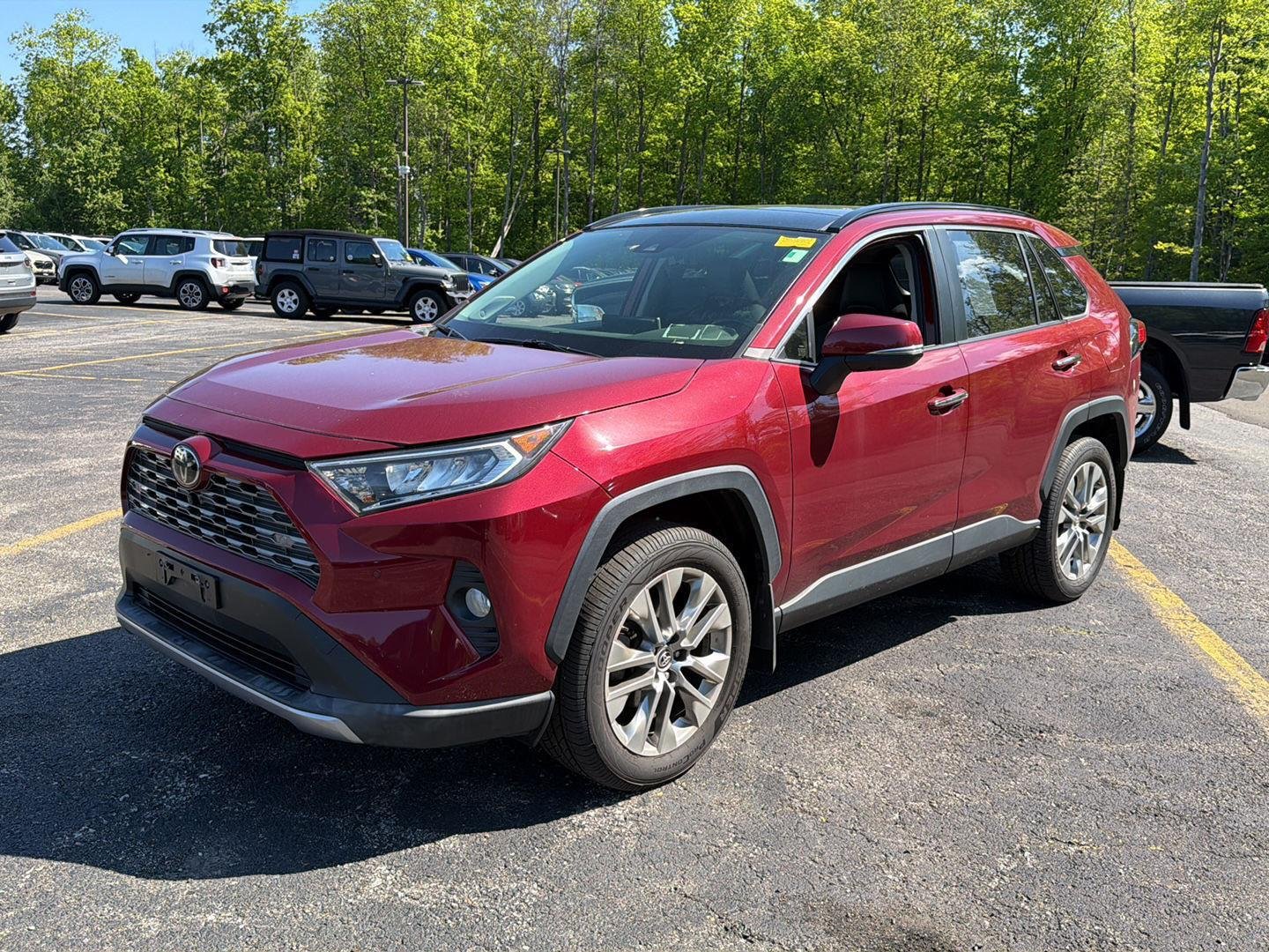 Used 2019 Ruby Flare Pearl Toyota Limited image 9