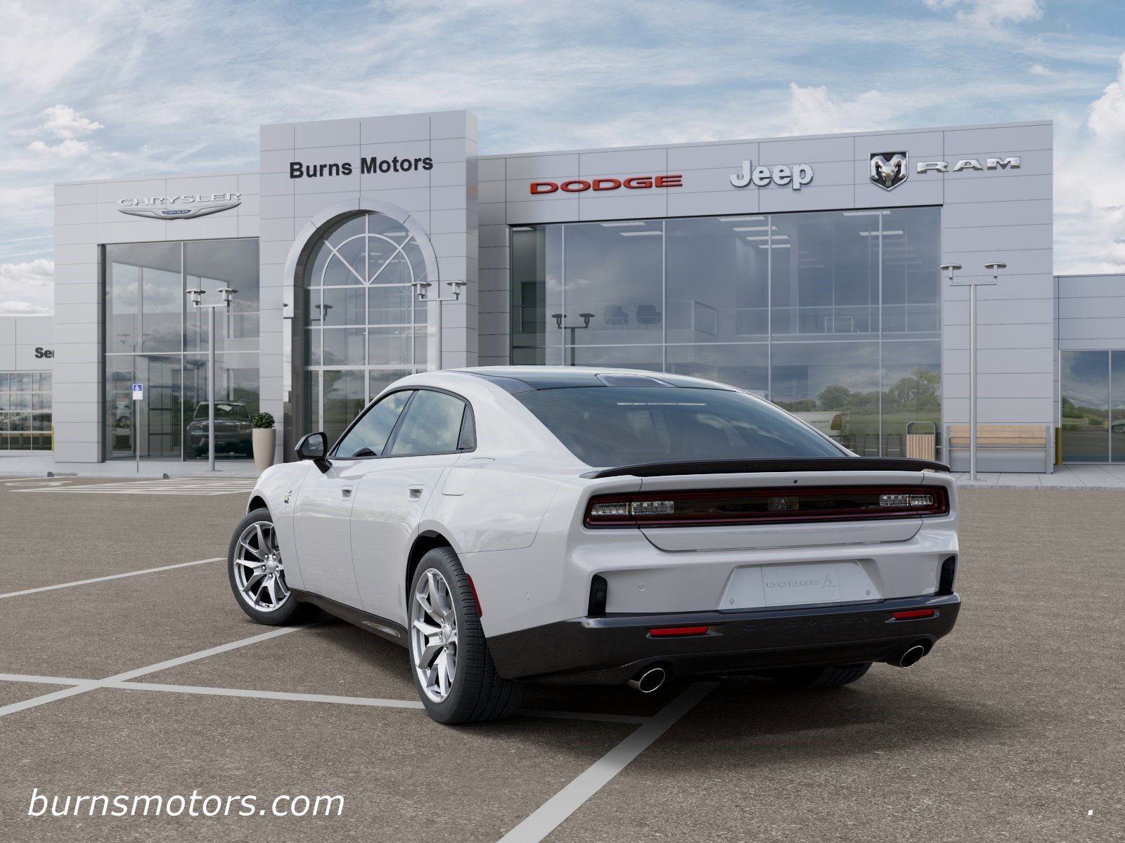New 2026 White Knuckle Exterior Paint Dodge Scat Pack Plus image 3