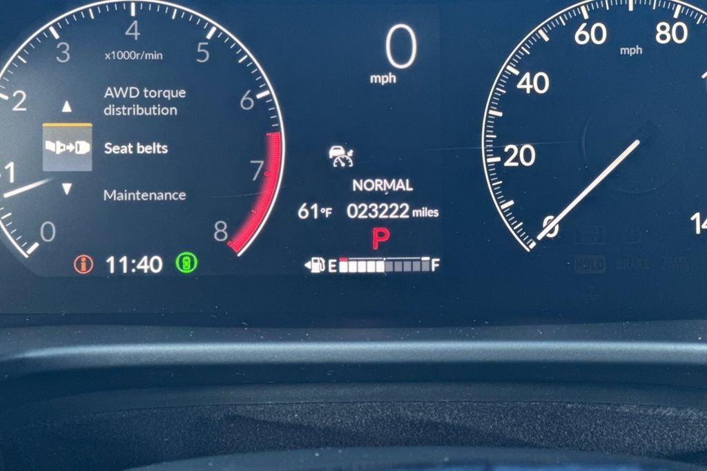 Certified Used 2024 Canyon River Blue Metallic Honda EX-L image 27