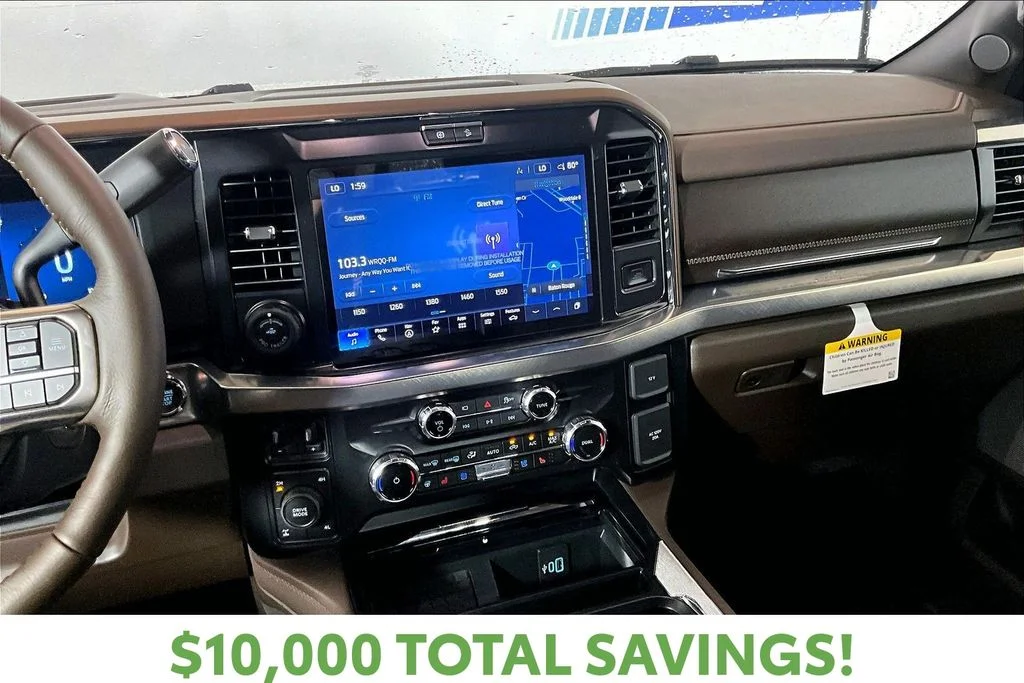 New 2026 Star White Metallic Tri-Coat Ford F-250® King Ranch® image 7