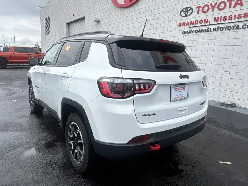 Used 2024 White Jeep Trailhawk image 6