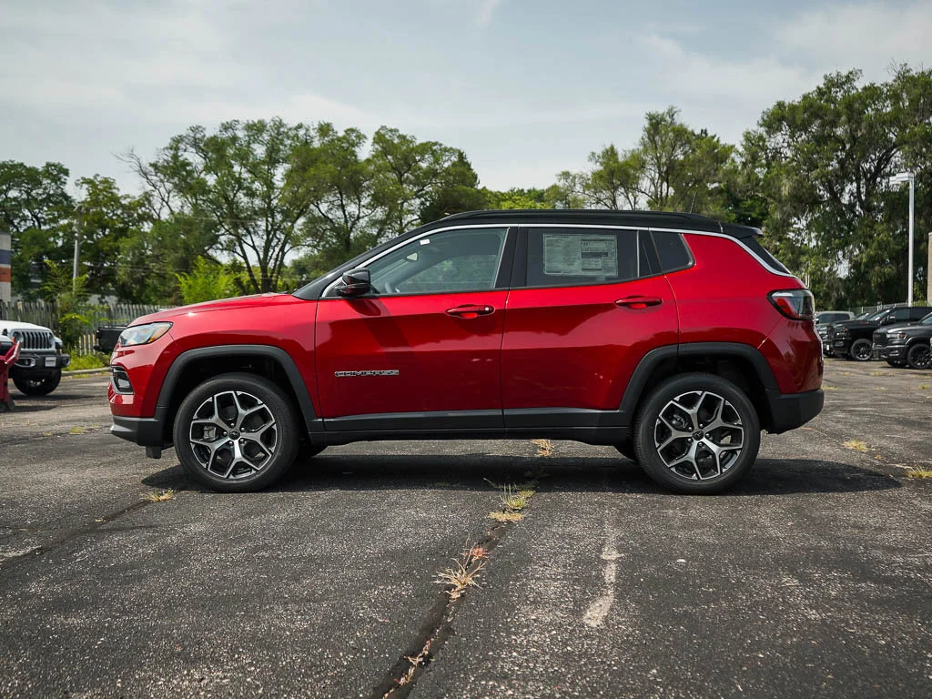 New 2026 Red Hot Pearlcoat Jeep Limited image 3