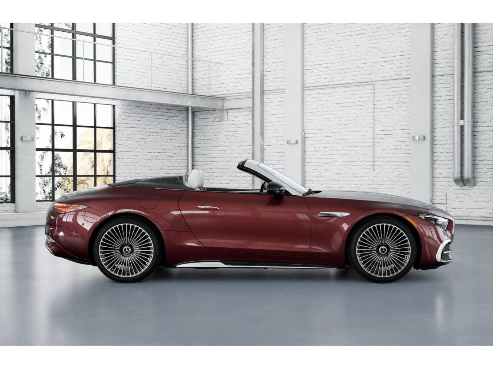 New 2026 MANUFAKTUR exclusive barolo red metallic Mercedes-Benz Maybach SL 680 Monogram Series image 2