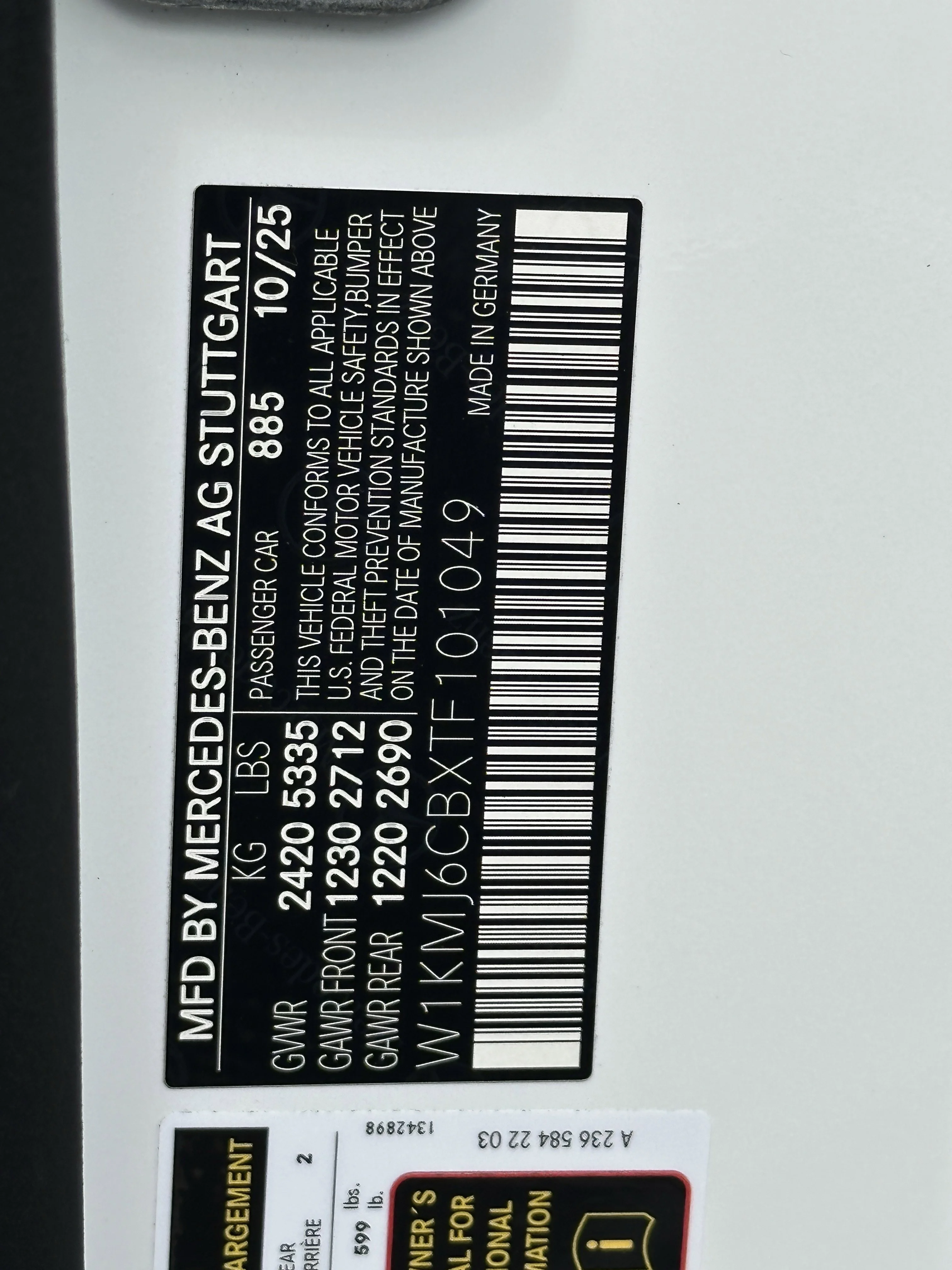 Certified Used 2026 White Mercedes-Benz AMG® CLE 53 image 34