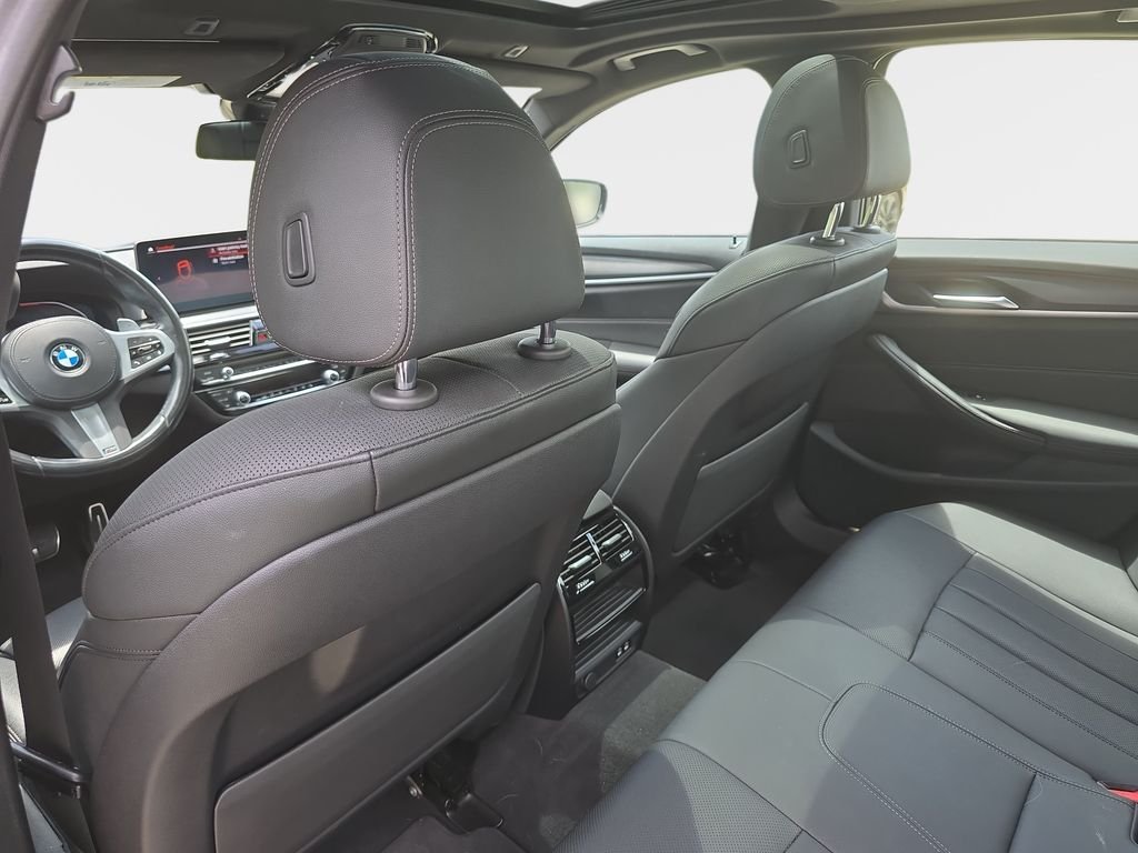 Certified Used 2023 Skyscraper Grey Metallic BMW 530i image 9