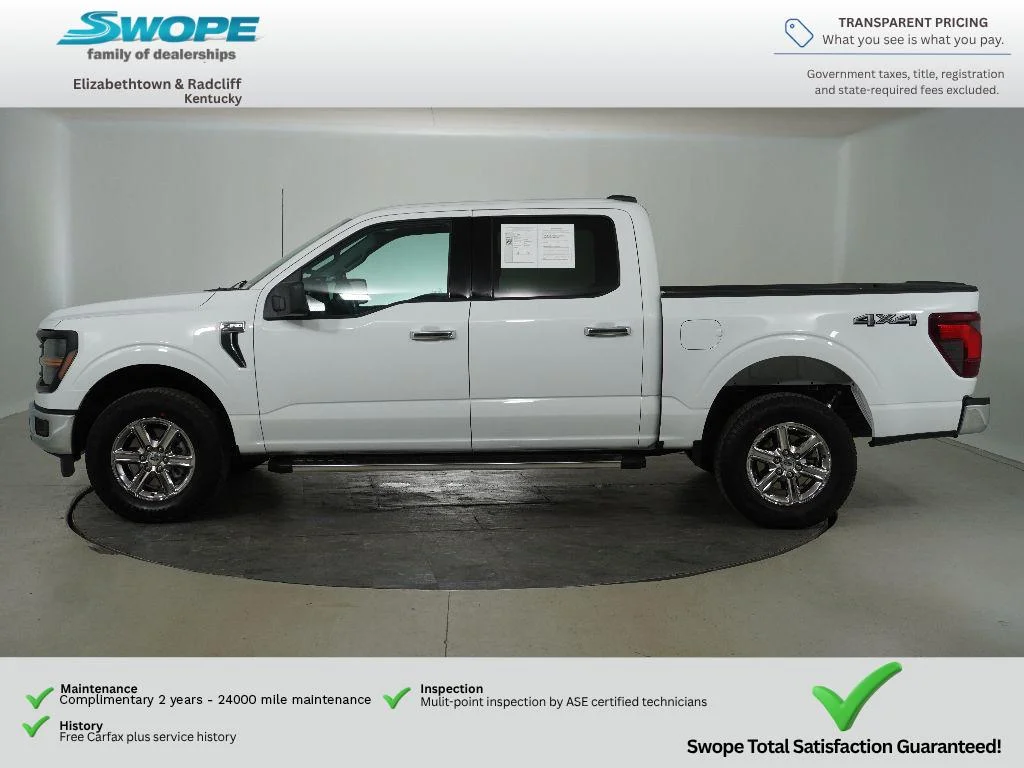 Used 2025 Oxford White Ford XLT image 6