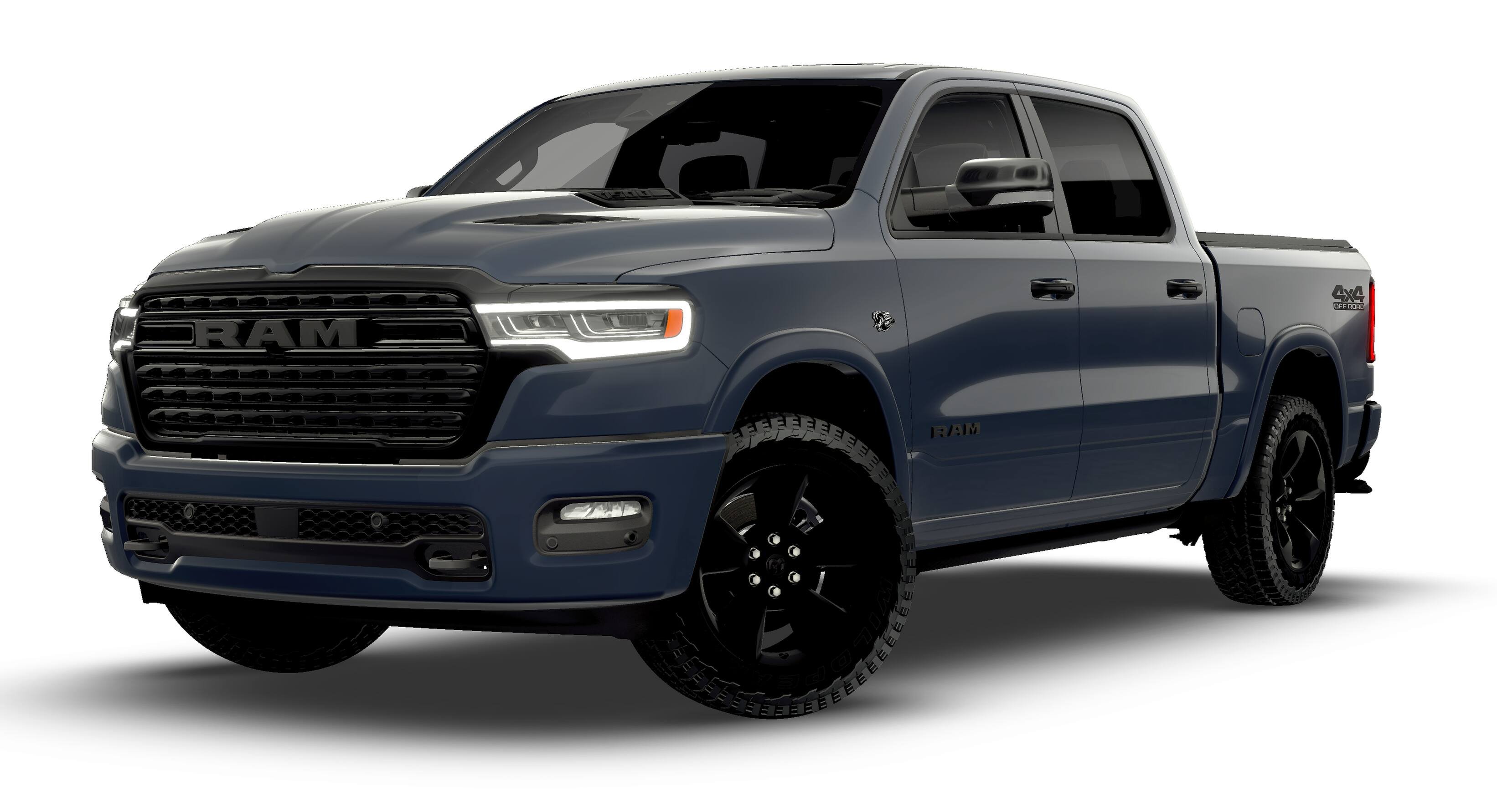 New 2026 Forged Blue Metallic Exterior Paint RAM Limited image 1