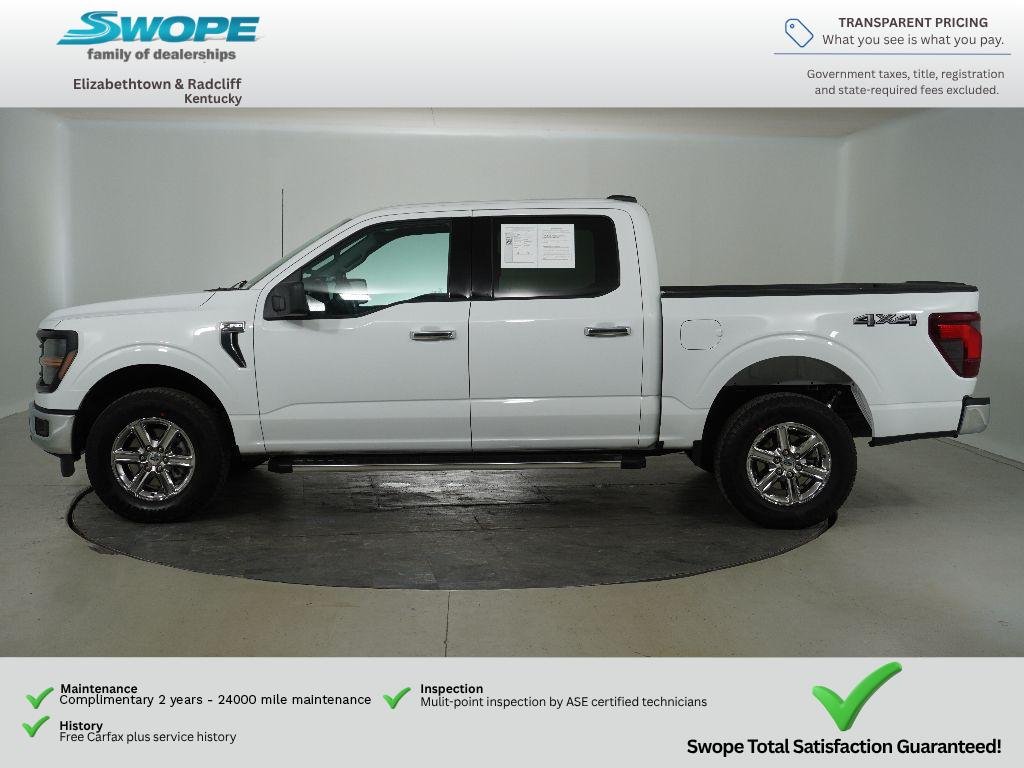 Used 2025 Oxford White Ford XLT image 6
