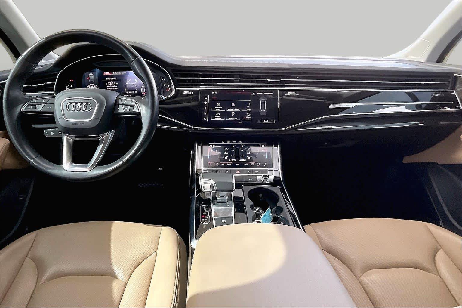 Used 2023 Waitomo Blue Metallic Audi Premium Plus image 14