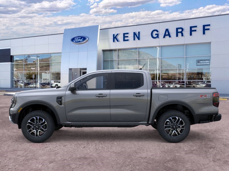 New 2026 Carbonized Gray Metallic Ford LARIAT image 3