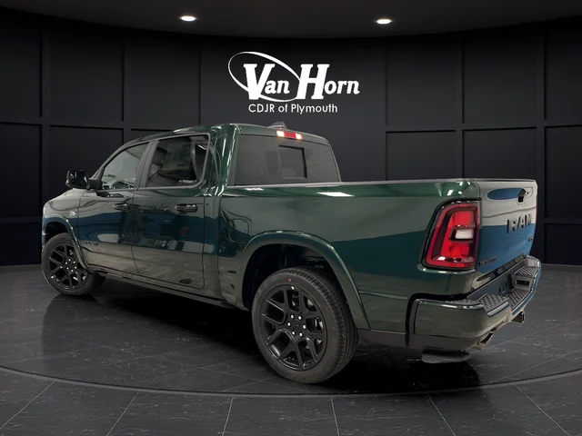 New 2026 Serrano-Green Metallic Exterior Paint RAM Laramie image 5