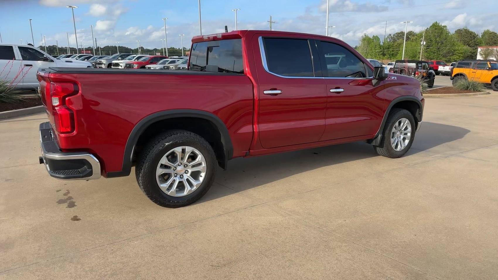 Used 2025 Radiant Red Tintcoat Chevrolet LTZ image 9