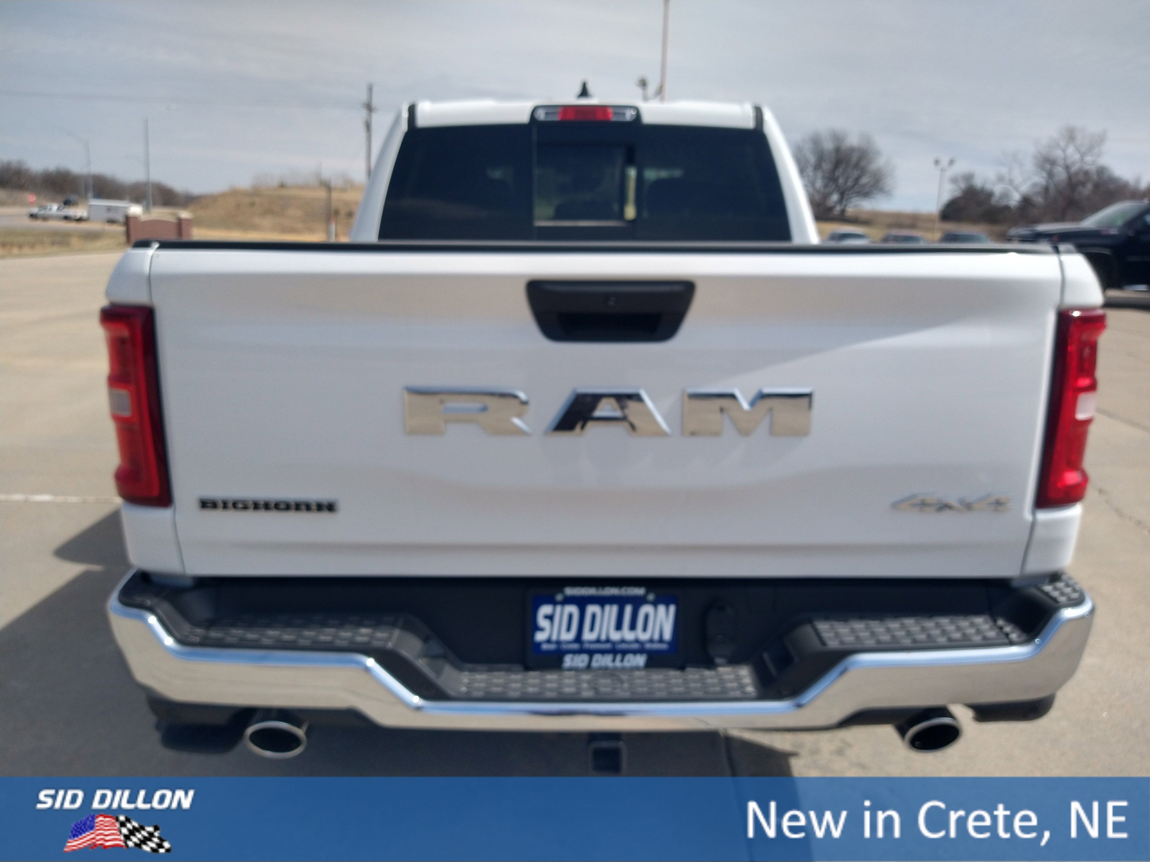 New 2026 Bright White Clear-Coat Exterior Paint RAM Big Horn image 15