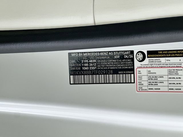 New 2026 MANUFAKTUR moonlight white magno (White Ambiance) Mercedes-Benz Maybach SL 680 image 58