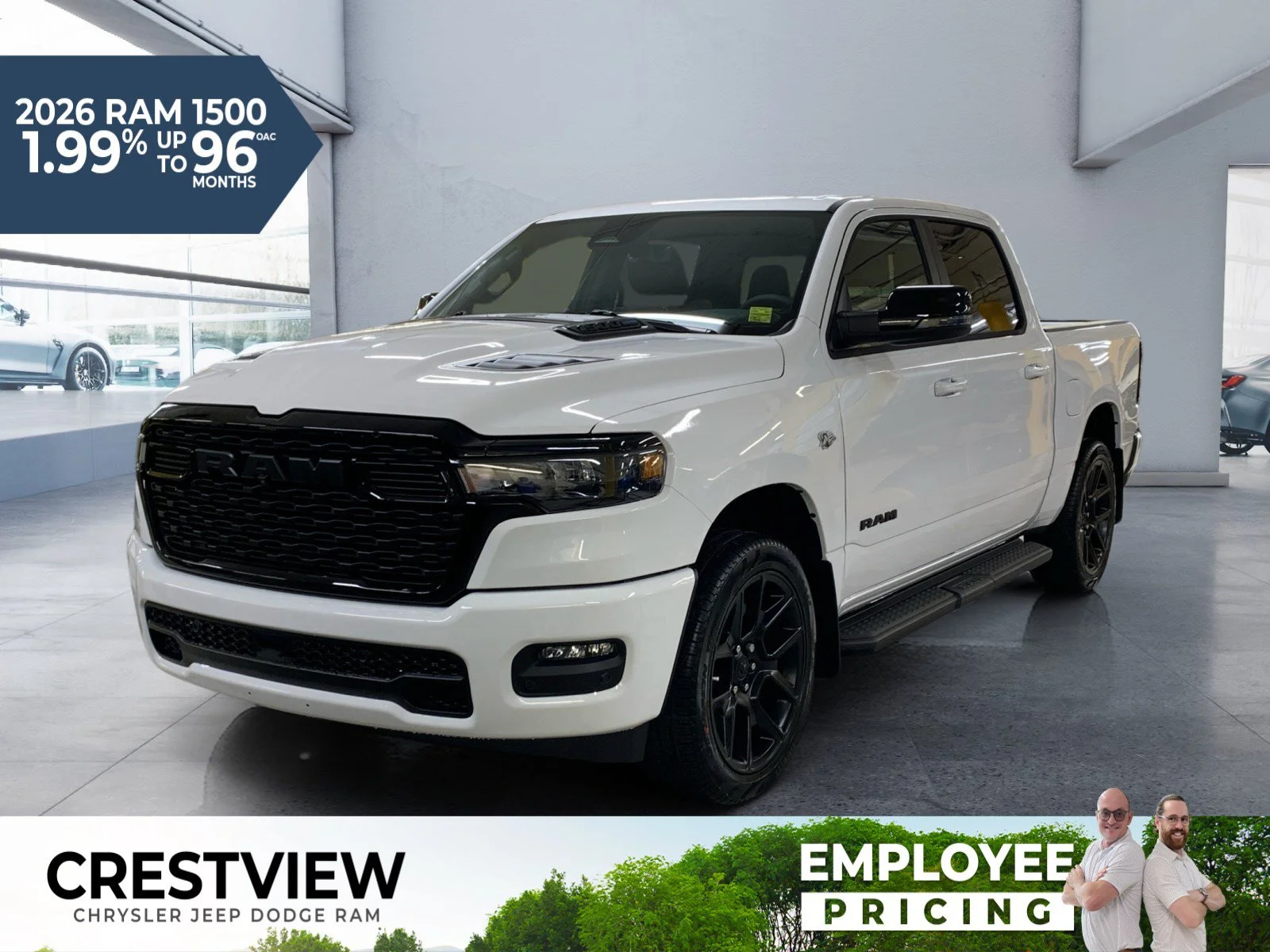 New 2026 Bright White Ram Sport image 1