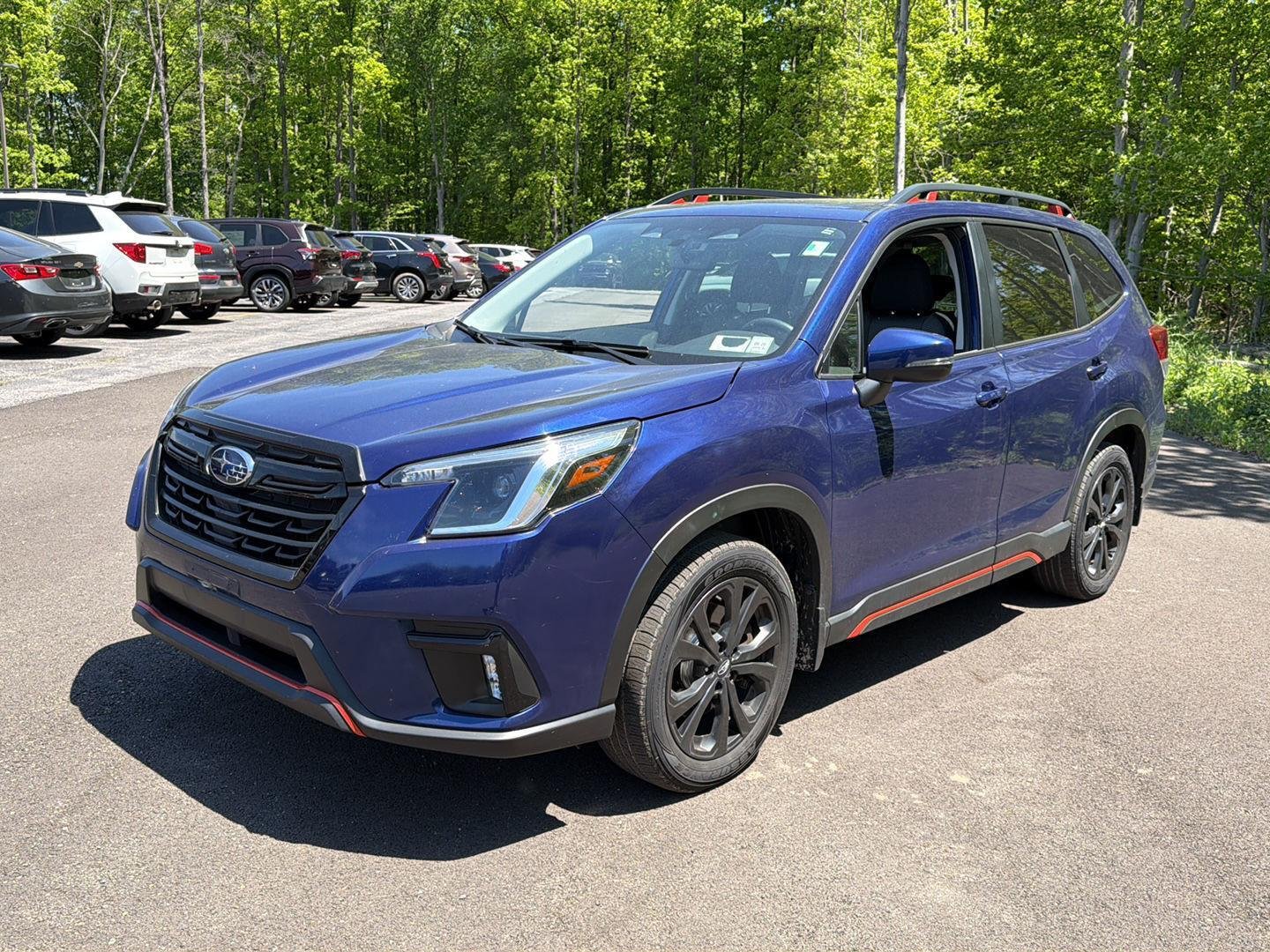 Used 2023 Sapphire Blue Pearl Subaru Sport image 10