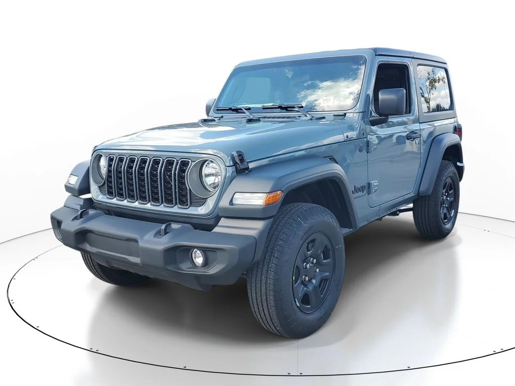 New 2026 Gray Jeep Sport image 1