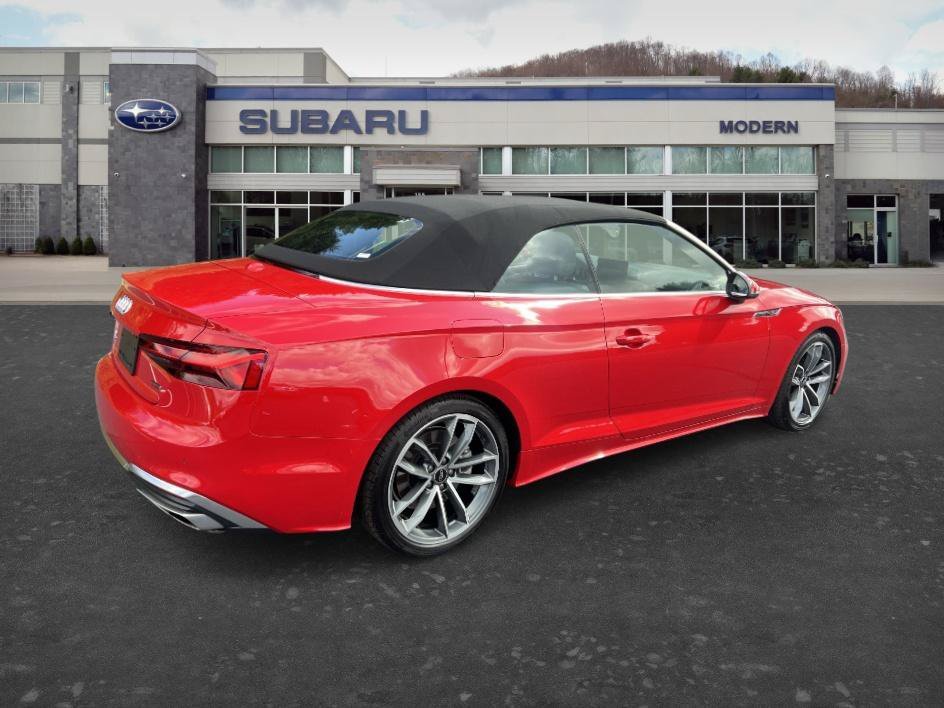 Used 2024 Progressive Red Metallic/Black Roof Audi S line Premium Plus image 5