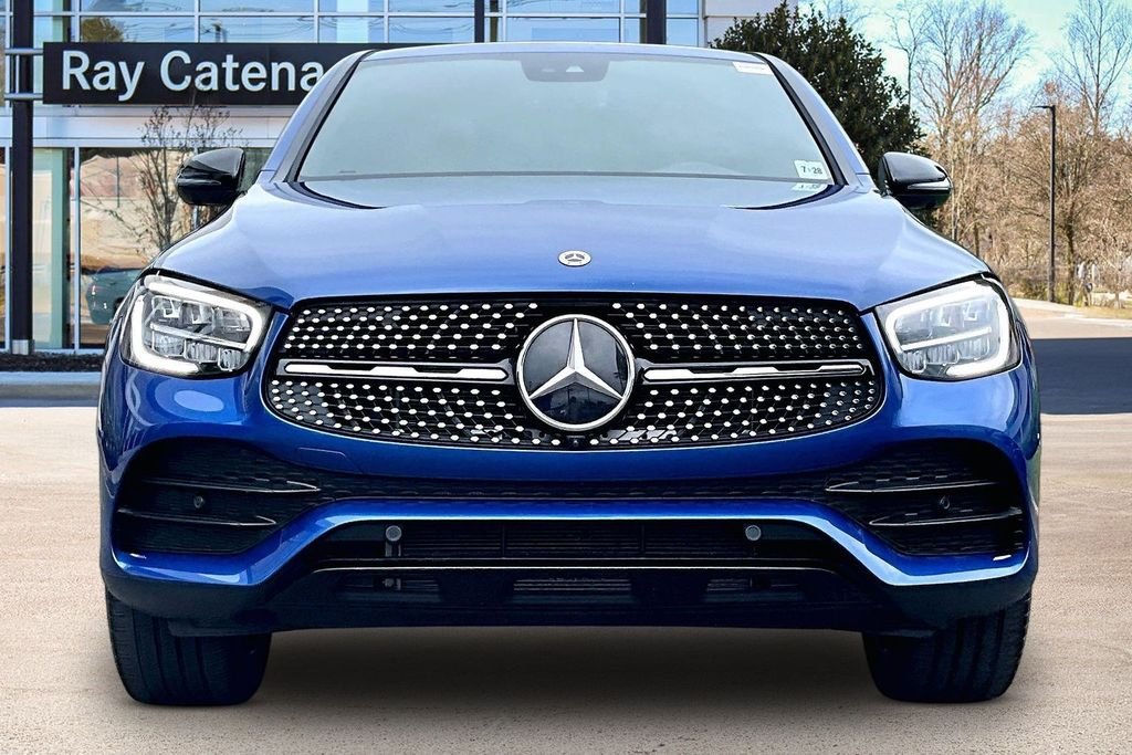 Certified Used 2023 Blue Mercedes-Benz GLC 300 Coupe image 3