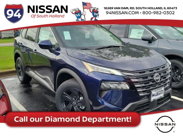New 2026 Deep Ocean Blue Pearl Nissan SV image 1