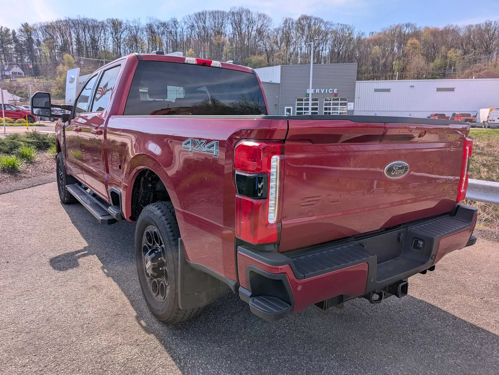 New 2026 Ruby Red Metallic Tinted Clearcoat Ford F-250® XLT image 9