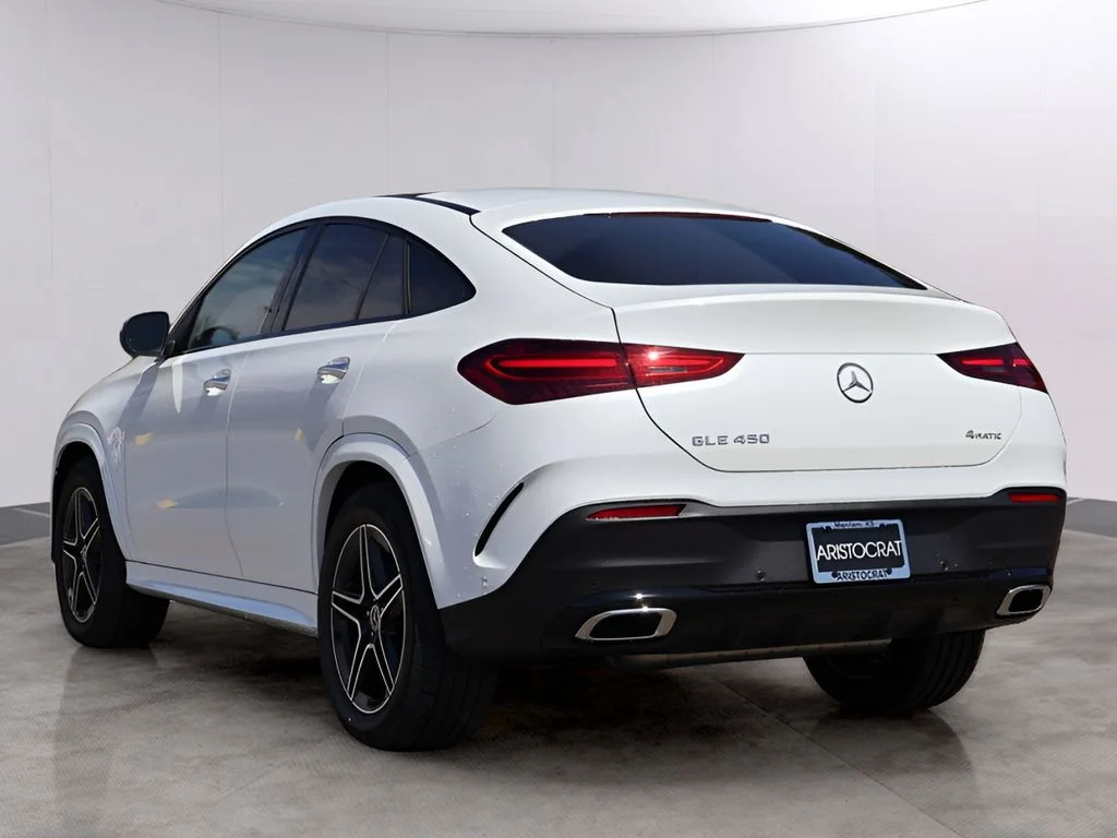 New 2026 MANUFAKTUR Moonlight White Metallic Mercedes-Benz GLE 450 image 5