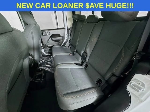 New 2026 Bright White Clear-Coat Exterior Paint Jeep Sport S image 22