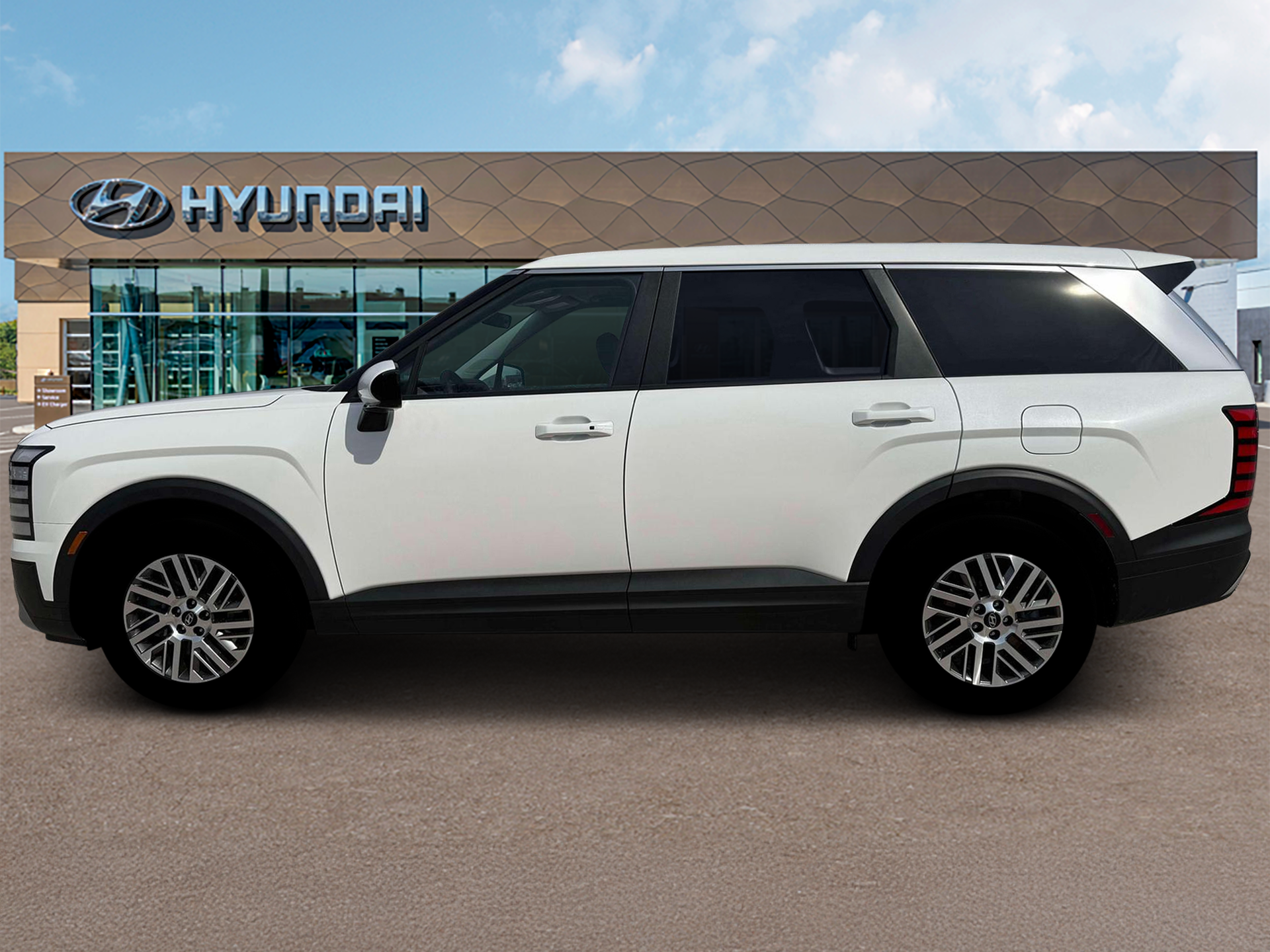 New 2026 White Hyundai SE AWD image 3