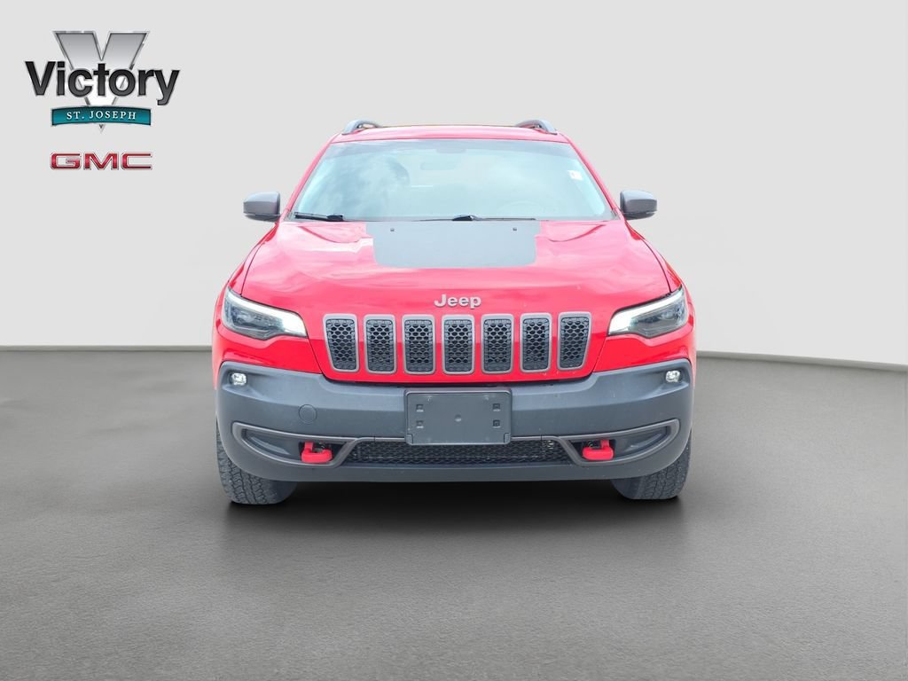 Used 2019 Jeep Cherokee Trailhawk with VIN 1C4PJMBX7KD245922 for sale in Kansas City