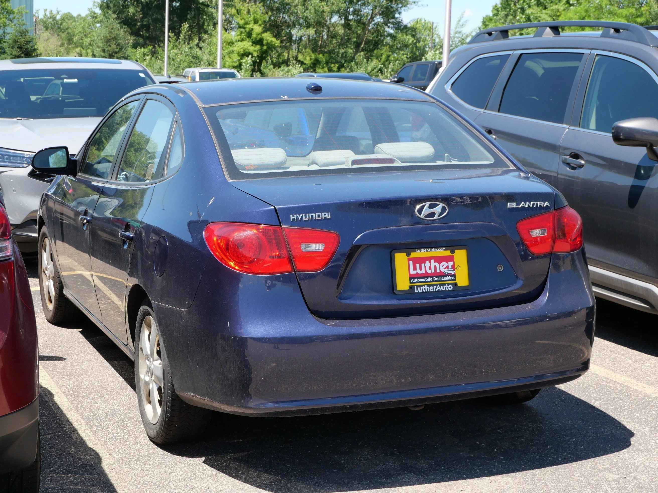 Used 2008 Blue Hyundai SE image 3