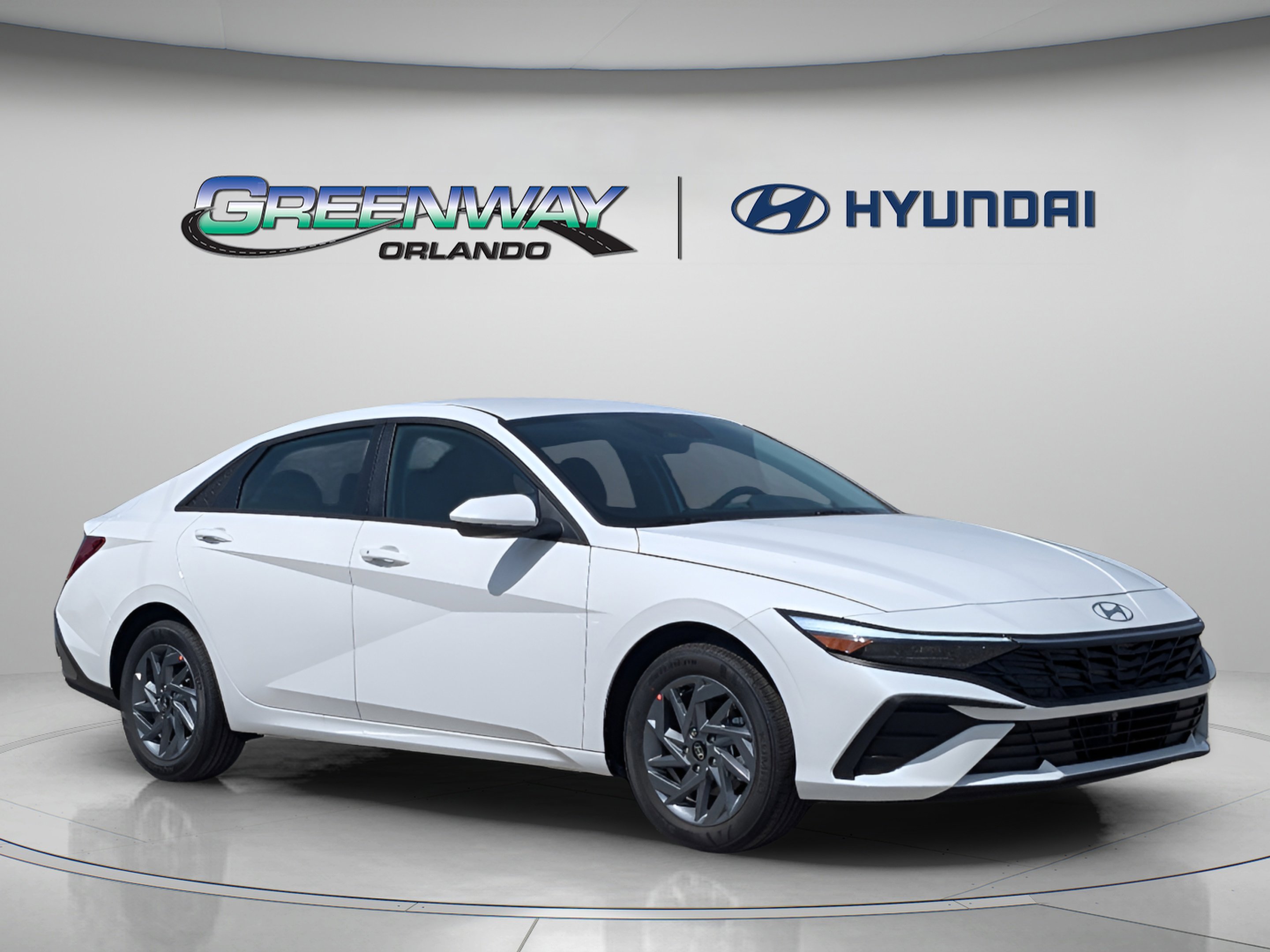 New 2026 Serenity White Hyundai Blue image 1
