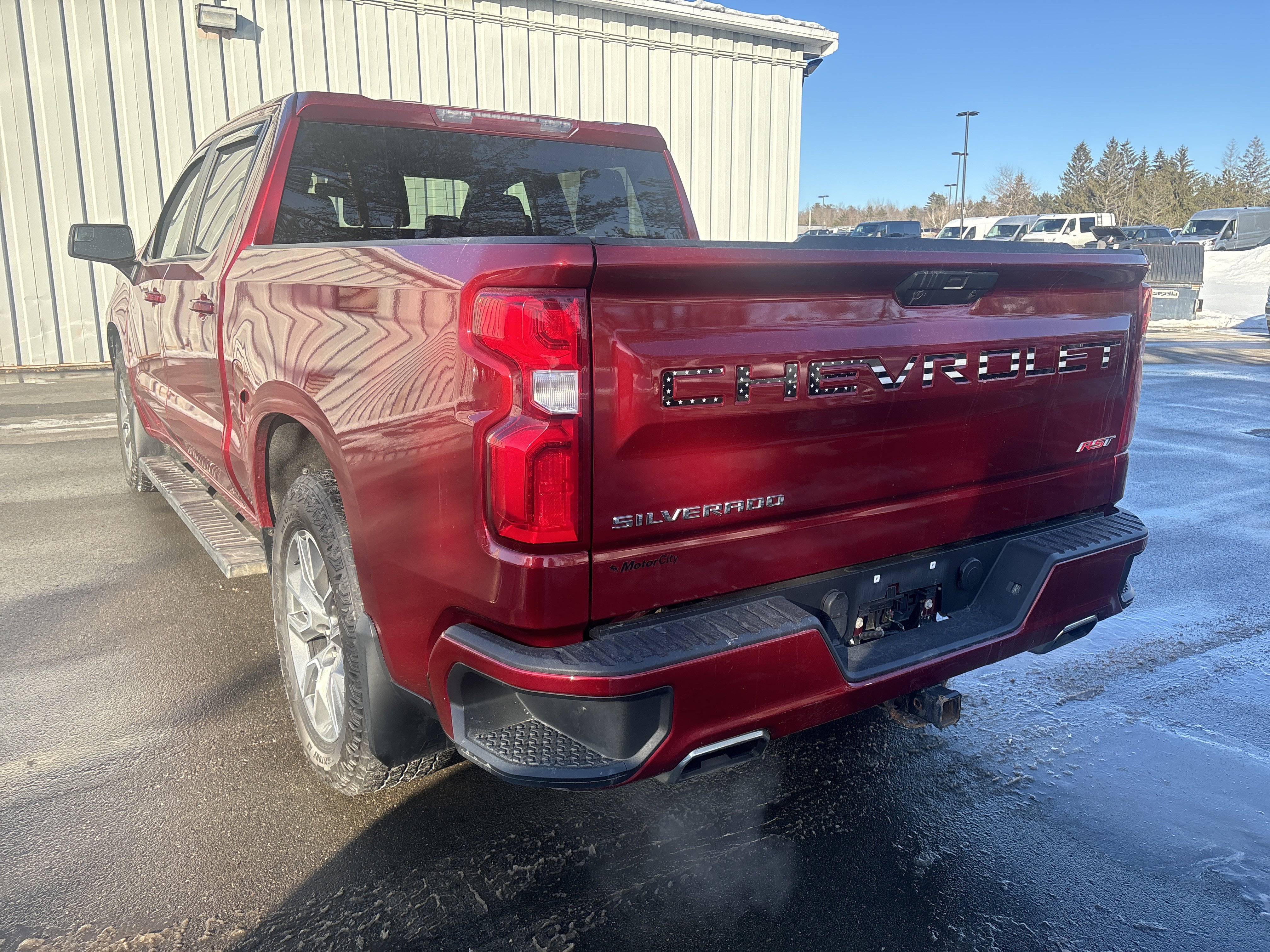 Used 2022 Cherry Red Tintcoat Chevrolet RST image 3