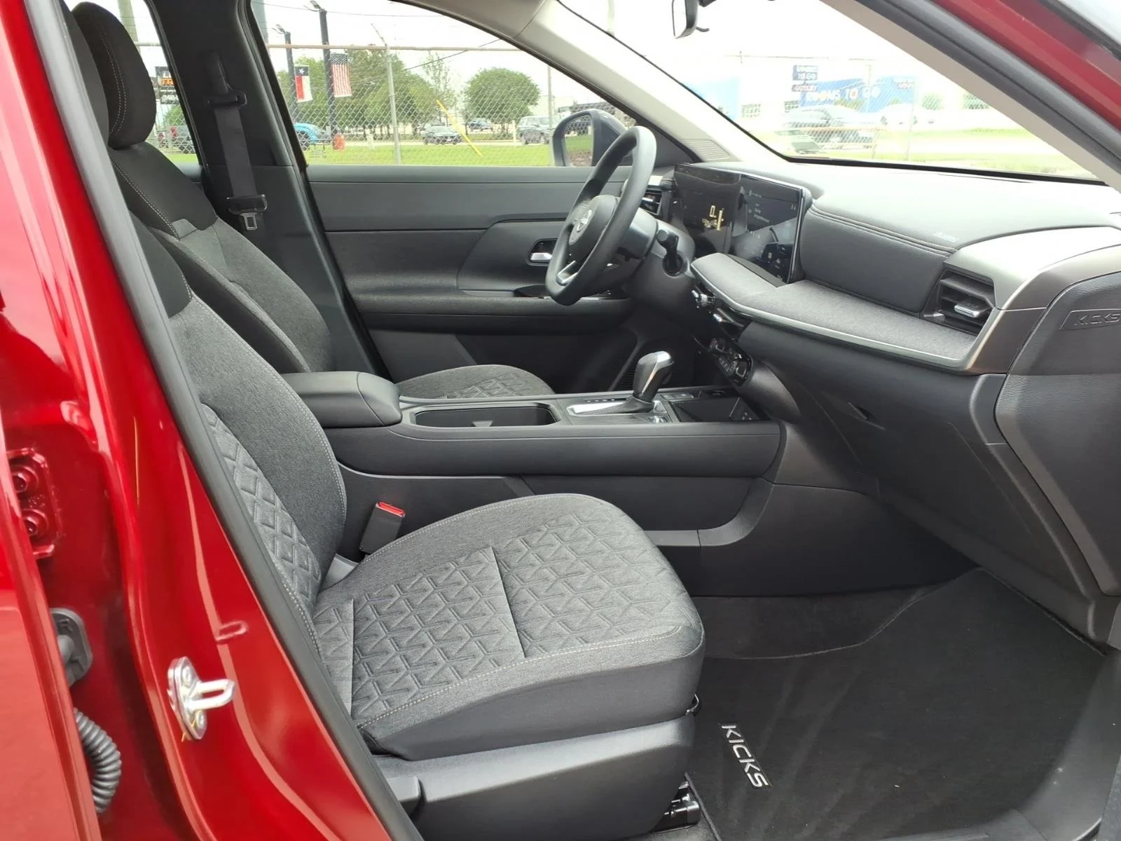 2026 Nissan Kicks SV Red at Robbins Nissan