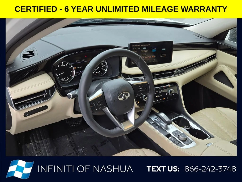 Certified Used 2023 White INFINITI PURE image 8