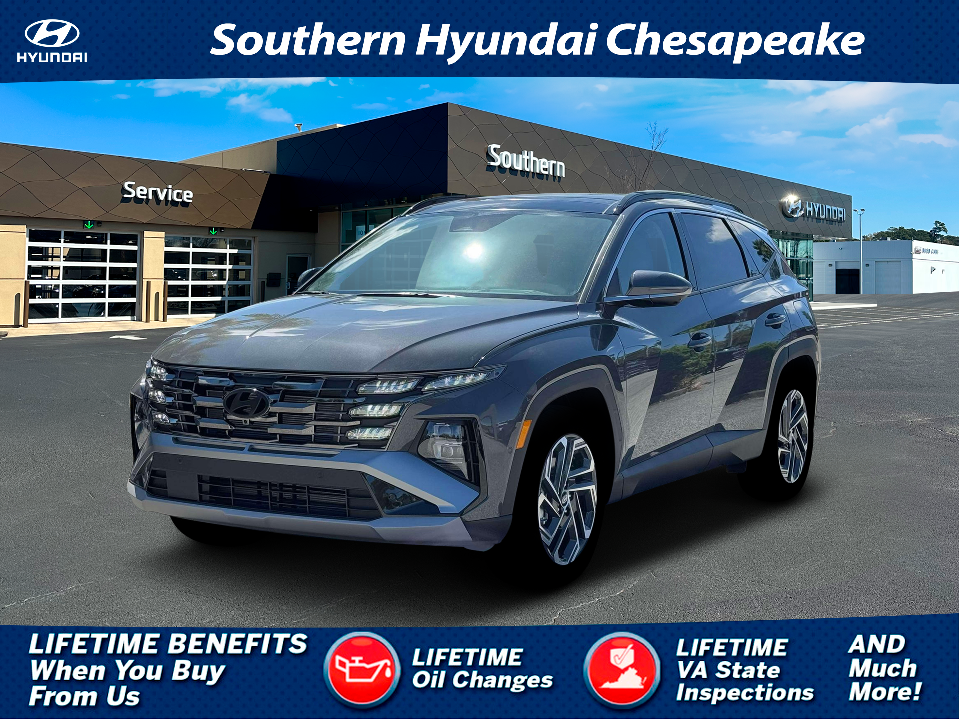 New 2026 Gray Hyundai Limited AWD image 1