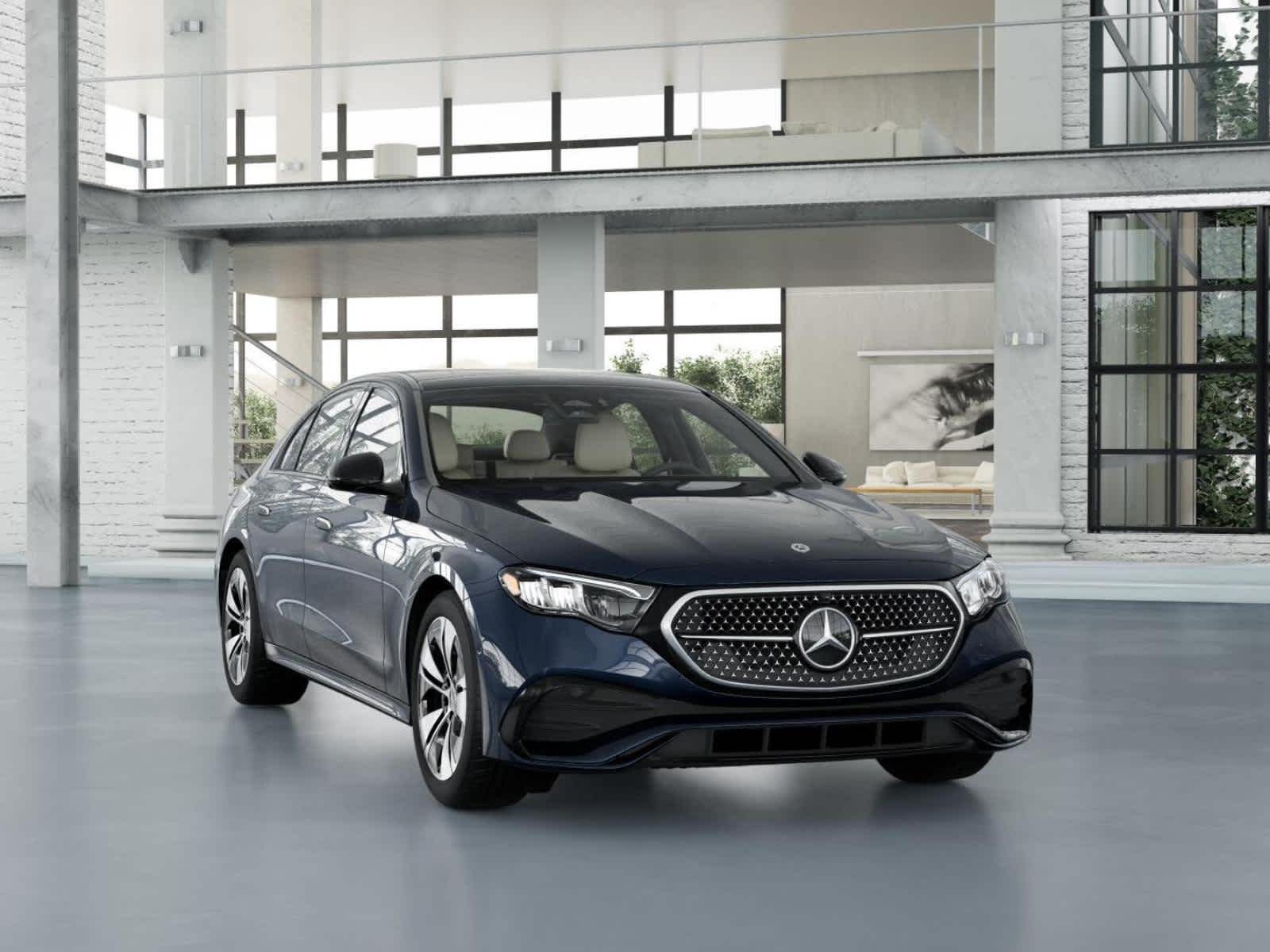 New 2026 Nautical Blue Metallic Mercedes-Benz E 350 image 8