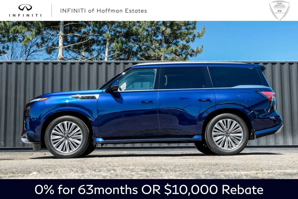 New 2026 INFINITI QX80 Luxe 4WD SUV in Hoffman Estates #I26183