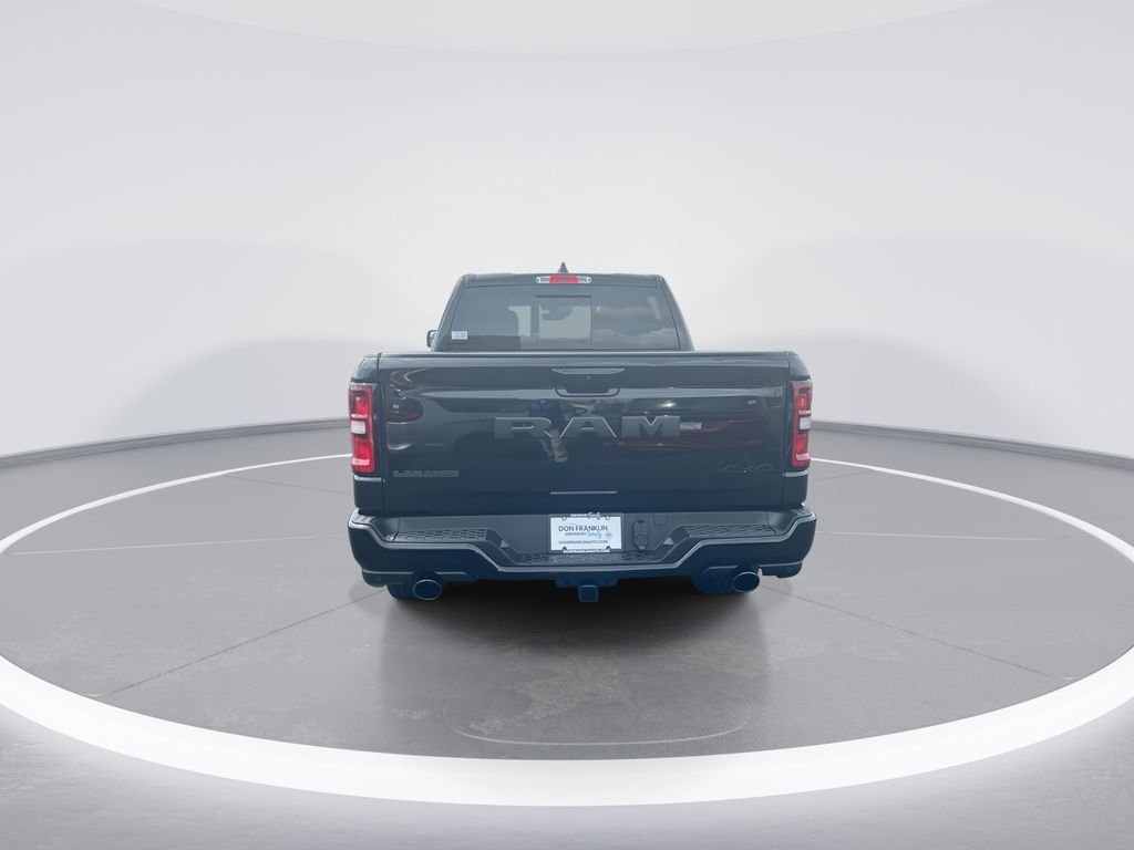 New 2026 Diamond Black Crystal Pearl-Coat Exterior Paint RAM Laramie image 7